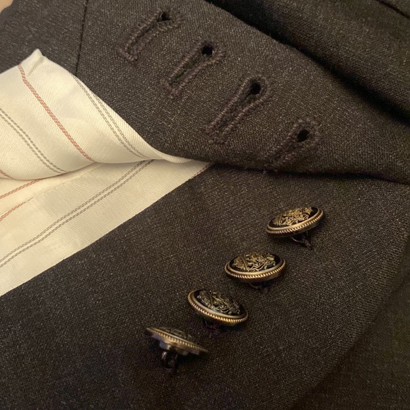 Blazer Aritzia Talula dark grey Shrunken Exeter blazer - Picture 15 of 16